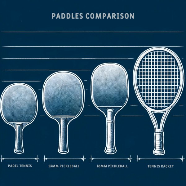 Pickleball Paddle Dimensions - Paddles Comparison