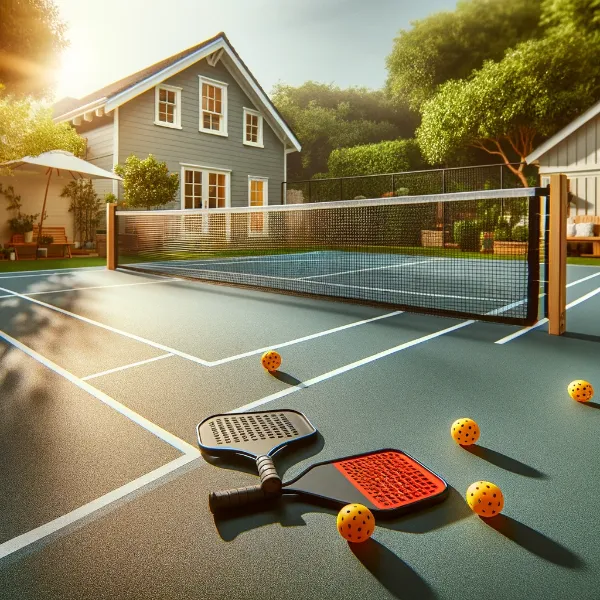 Home Pickleball Court