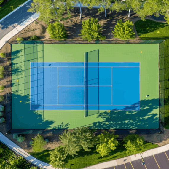 Play Pickleball on a Tennis Court