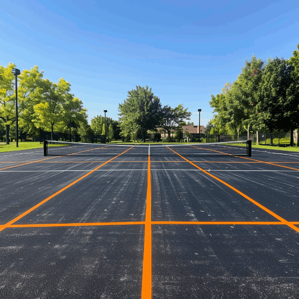 Asphalt Pickleball Court